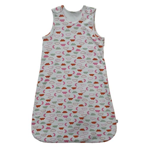 Soffi Baby ujjatlan hálózsák bélelt pamut felhõs rózsaszín 68-74 137362160