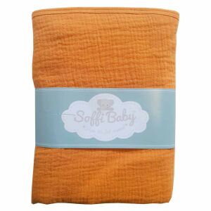 Soffi Baby takaró muszlin dupla mustár 70x90cm 137362259 - Soffi Baby