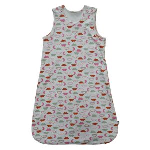 Soffi Baby ujjatlan hálózsák bélelt pamut felhõs rózsaszín 56-62 137362456 - Soffi Baby