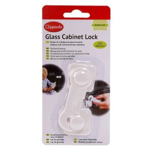Clippasafe Üvegajtó-szekrény zár 81 137362529 - Clippasafe
