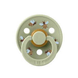 BIBS játszócumi - Studio Méhecskék Colour natúr kaucsuk 18-36 hó zsálya 1db tasakban 137363920 - BIBS