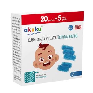 Akuku - orrszívó szûrõ 25 db 137364249 - Baba egészség