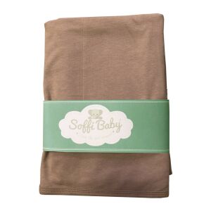 Soffi Baby takaró pamut dupla barna 80x100cm 137364421 - Soffi Baby