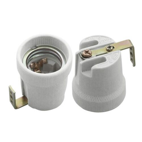 Commel 016132 T400 250V/4A E27 porcelán foglalat fémlemezzel 137365216