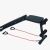 Pepita Workout Bench with Resistance Bands - adjustable incline