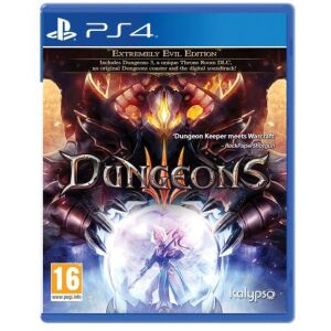 Dungeons 3 Extremely Evil Edition PlayStation 4-re. Dungeon Keeper találkozik a Warcrafttal. Stratégiai játék. - Plaion