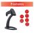 Equip 351020 Barcode-Scanner Handheld Barcode-Lesegerät 1D LED Schwarz 137366625
