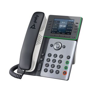 Poly Edge E350 IP-telefon PoE-támogatással 140140594 - VoIP berendezés