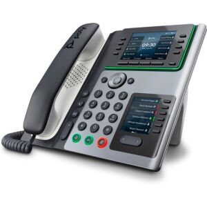 Poly Edge E400 IP-telefon PoE-támogatással 137366773 - Poly