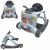 Opened! - Pepita Bunny 3in1 Multifunctional Interactive Baby Walker and Walker #grey-white 137369219