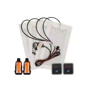 Kit complet de încălzire a scaunelor auto de 12V cu plăcuțe de încălzire, cabluri și comutatoare de control - Electronica auto