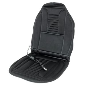 Čierna vyhrievacia podložka na autosedačku Welora s 12V adaptérom do zapaľovača - Welora