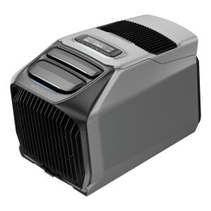 EcoFlow Wave 3 hordozható klímaberendezés, 1800W, IPX4, szürke, ferde nézet - EcoFlow