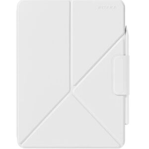 Pitaka MagEZ Folio 2 iPad Pro 13 2024 Weiße Hülle mit Stifthalter - Tablet-Taschen