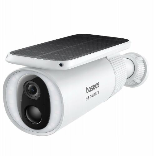 Camera de supraveghere cu panou solar Baseus S1, 2K HD, AI Detection, Automatic Solar Tracking, Night Vision, Baterie 10400 mAh, Two-way audio, IP67