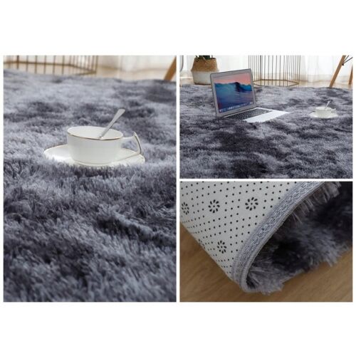 PLÜSS SZŐNYEG, PUHA, SÖTÉT SZÜRKE, 120x170 CM