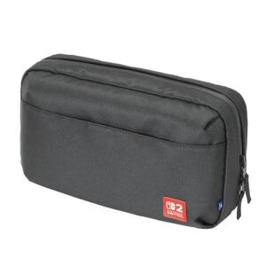 Hori Reversible Travel Pouch, Nintendo Switch 2, Official license, Kifordítható, Szürke, Konzol védőtok 137371271 - Játékkonzol táska