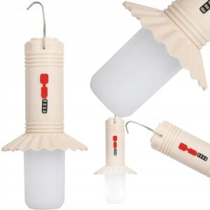 Multifunkciós kempinglámpa – LED sátorvilágítás, powerbankkal