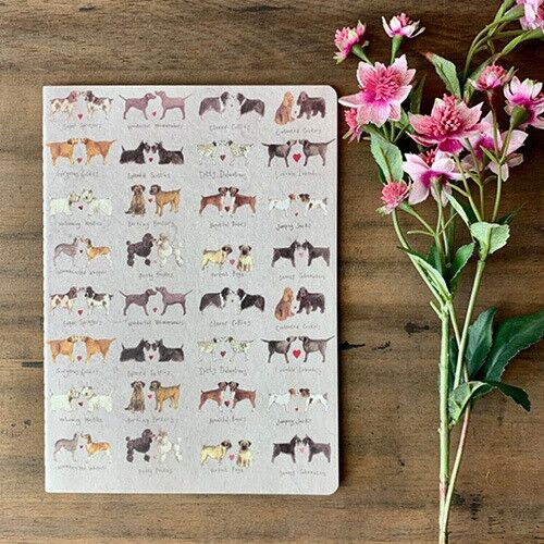 Füzet Alex Clark, vonalas, 18,5x25,5 cm, 40 oldal,Kutyák 137378196