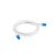 Lanberg 0.5M White Cat6a S/FTP Network Patch Cable