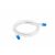 Lanberg PCF6A-10CC-0050-W White Cat6a S/FTP Network Cable 0.5M