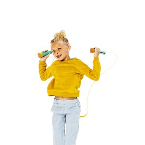 Дете използва въже за скачане Chillafish Skibbi мента - Скачане на въже