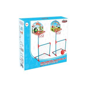 Magic 2 az 1-ben kosárlabda és focikészlet gyerekeknek