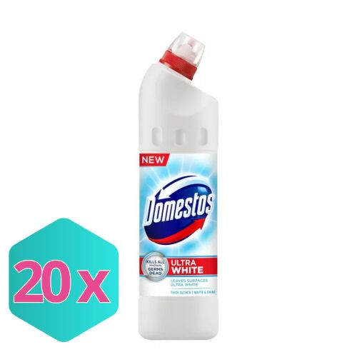 Domestos ULTRA WHITE fehérítő 750ml KARTON - 20 db 137391572
