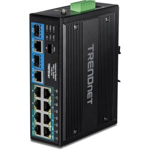 TRENDnet TI-BG104 Ipari PoE++ Switch (TI-BG104) 137393021 - Trendnet