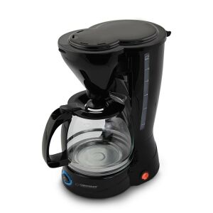 Esperanza LIBERICA filter coffee maker, 1.5L capacity, black - Coffee Grinder