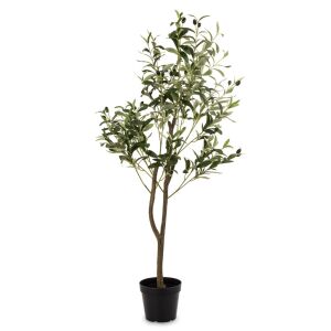 Műanyag Zöld Dekoratív Olajfa 120x50x50cm 137394105 - Díszfa