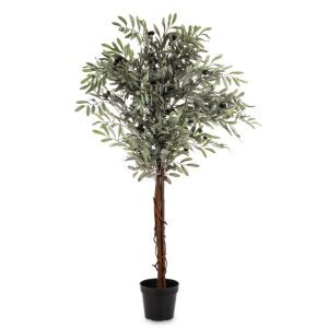 Műanyag Zöld Dekoratív Olajfa 125x65x65cm 137394118 - Díszfa