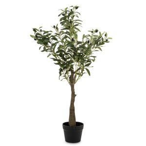 Műanyag Zöld Dekoratív Olajfa 97x50x50cm 137394128 - Díszfa