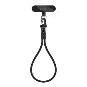 Tech-Protect C8S fekete csuklópánt mobiltelefonhoz