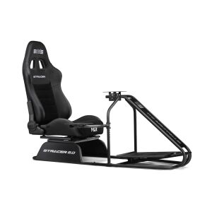 Next Level Racing GTRacer 2.0 Simulator Cockpit, black racing seat and frame - Next Level Racing Gaming chair