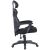 Страничен изглед на ергономичен геймърски стол The G-Lab K-Seat Barium Black