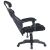 Reclined side view of The G-Lab K-Seat Barium Black gaming chair