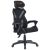Angled view of The G-Lab K-Seat Barium Black adjustable gaming chair