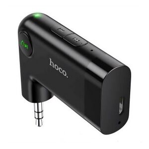 HOCO E53 bluetooth FM transmitter microUSB aljzat v5.3, mikrofon, FEKETE 137399426 - Hoco