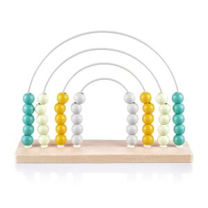 Zopa fa játék golyós számoló szivárvány 137399739 - Zopa