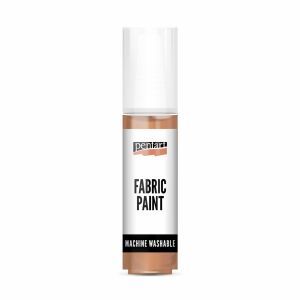 Pentart Textilfesték 20 ml metál bronz - Mosógépben mosható - Textilfesték