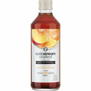 SodaStream Crafted Mixers, 330 ml, Őszibarack & Gyömbér, Szódagép italkeverék