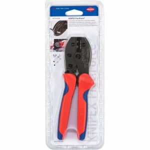 Knipex 97 52 42 SB krimpelő fogó Krimpelőfogó Kék, Vörös 137400509 - Knipex