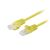 LPATCHCORD KAT.5E UTP 1.5M ŻÓŁTY FLUKE PASSED LANBERG 10-PACK 137400748