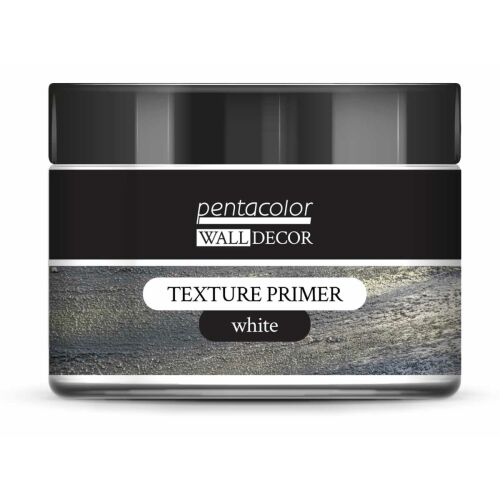 Pentart Wall Decor Fehér Textúra Alapozó 150ml beltéri falakra - Beltéri falfesték