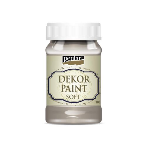 Pentart Dekor Krétafesték 100ml - Mandula szín, matt felület bútorfestéshez - Pentart