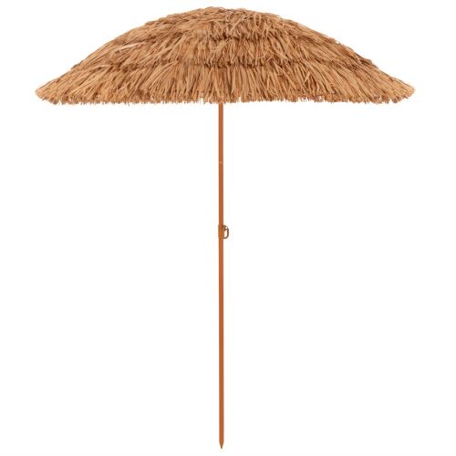 Springos Bu0023 200cm smeđi slamnati suncobran za plažu