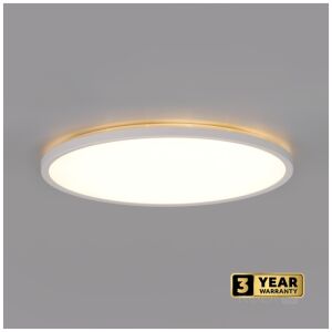 Nivera runde LED-Deckenleuchte mit Bewegungssensor und Licht 12W, 1200lm, IP54, warm/neutral/kaltes Licht, weiß, Kobi 137407388 - Deckenleuchten