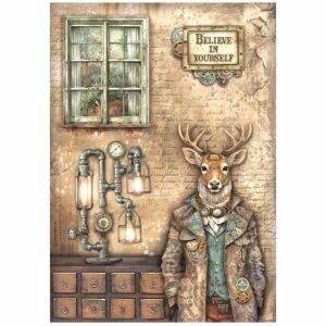 A4 rizspapír csom. - Alterego deer 137407413 - Stamperia