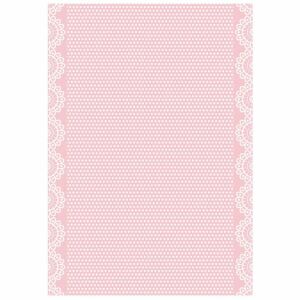 A4 rizspapír csom. - DayDream pink textúra